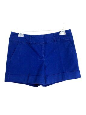 7TH AVENUE- WOMENS BLUE POCKETS SHORTS SIZE 10